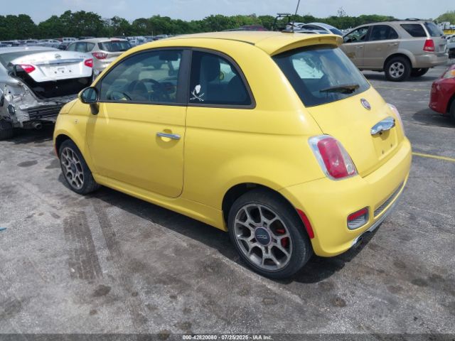 2012 FIAT 500 3C3CFFBR1CT200486 Photo 2
