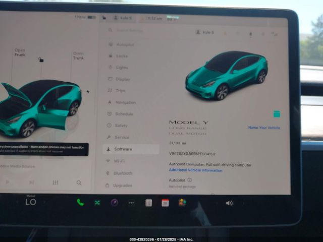 2023 TESLA MODEL Y 7SAYGAEE6PF904152 Photo 6