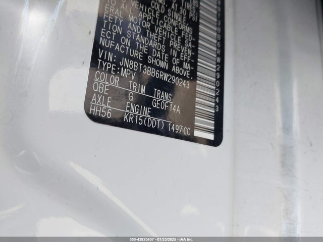 Nissan 2024 2024 JN8BT3BB6RW290243 Image 9