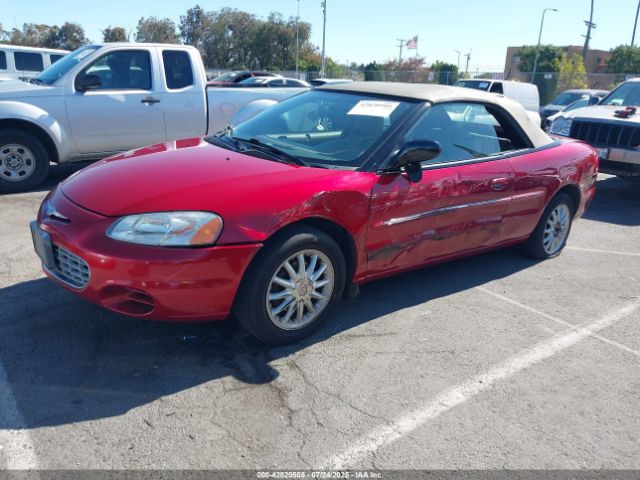 2001 CHRYSLER SEBRING 1C3EL45U71N721134 Photo 1