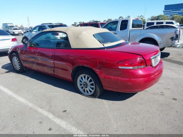 2001 CHRYSLER SEBRING 1C3EL45U71N721134 Photo 2