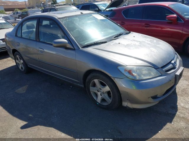 2004 HONDA CIVIC 2HGES25774H550722