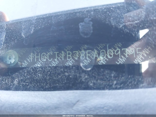 Honda k24w1 2015 1HGCT1B78FA009795 Image 9