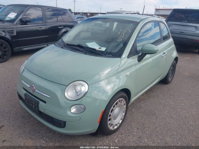 2012 FIAT 500 3C3CFFAR7CT229282 Photo 1