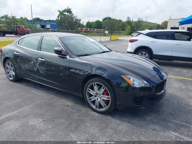 2014 MASERATI QUATTROPORTE ZAM56RRA3E1081206