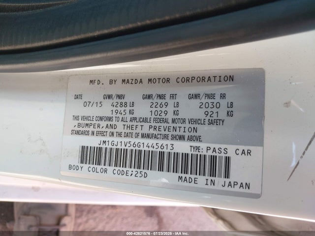 JM1GJ1V56G1445613 Mazda py
