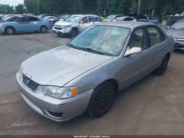 2002 TOYOTA COROLLA 1NXBR12E42Z596945 Photo 1