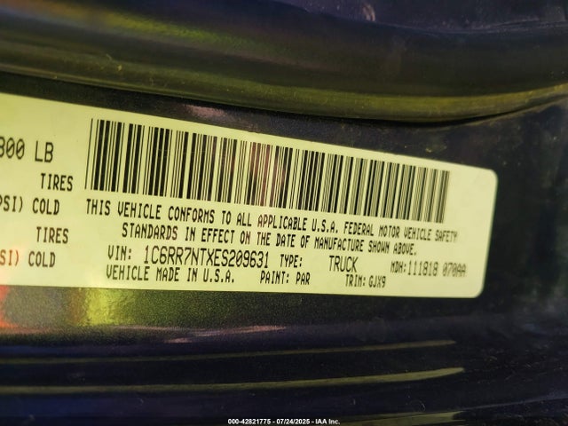 RAM 1500 2014 1C6RR7NTXES209631 Image 9