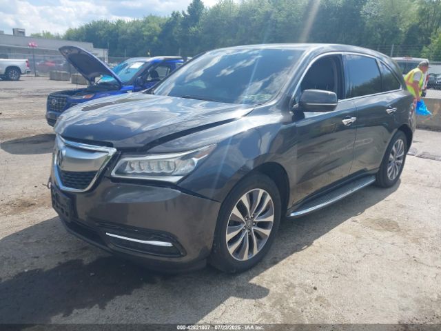 2015 ACURA MDX 5FRYD3H43FB001362 Photo 1