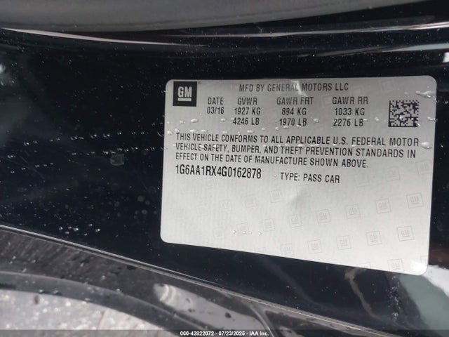 2016 CADILLAC ATS 1G6AA1RX4G0162878 Photo 8