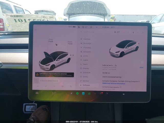 2022 TESLA MODEL 3 5YJ3E1EB2NF105758 Photo 6