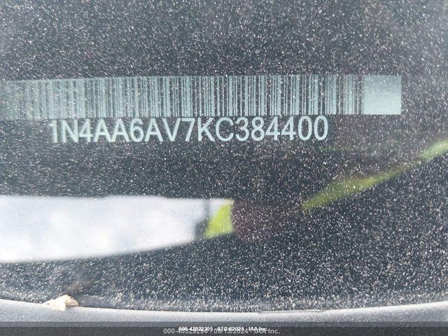 Nissan Maxima 3.5 Sr 2019 1N4AA6AV7KC384400 Image 9