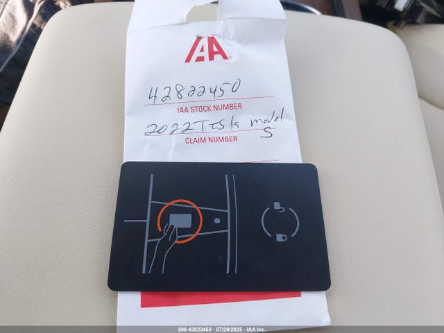 2022 TESLA MODEL S 5YJSA1E52NF470880 Photo 10