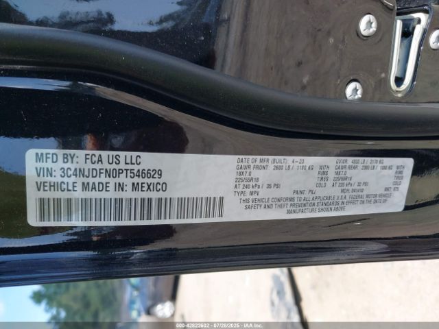 2023 JEEP COMPASS 3C4NJDFN0PT546629 Photo 8