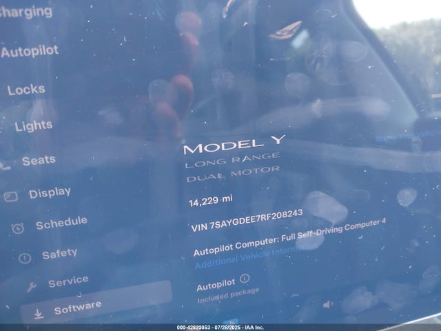 2024 TESLA MODEL Y 7SAYGDEE7RF208243 Photo 6