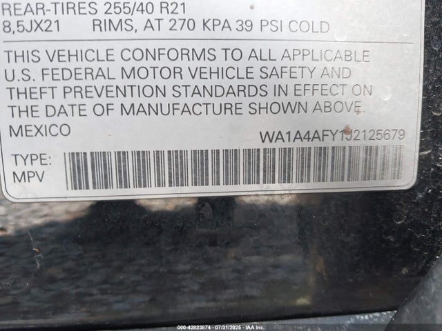 2018 AUDI SQ5 WA1A4AFY1J2125679 Photo 8