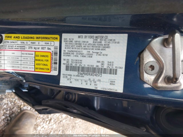 Ford 2018 2018 3FA6P0HD9JR240572 Image 9