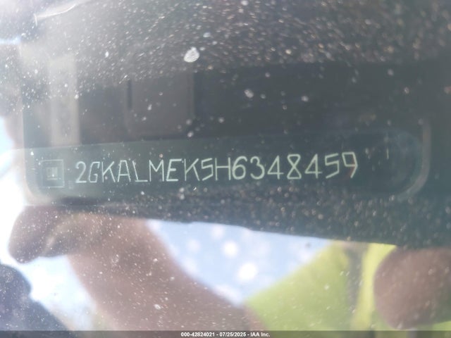 2GKALMEK5H6348459 GMC lea - sidi: spark ignited direct injection, e85 max, alum