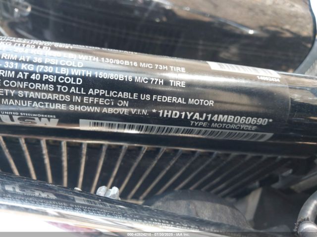 2021 HARLEY-DAVIDSON FLHC 1HD1YAJ14MB060690 Photo 9