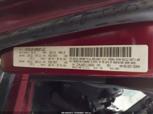 2012 JEEP WRANGLER 1C4AJWAG1CL286301 Photo 8