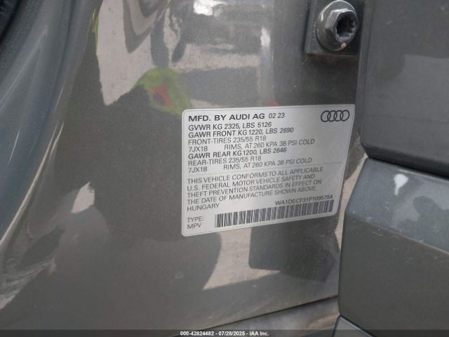 2023 AUDI Q3 WA1DECF31P1095754 Photo 8