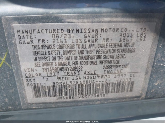 Nissan Sentra Sr Xtronic Cvt 2024 3N1AB8DV5RY208982 Image 9