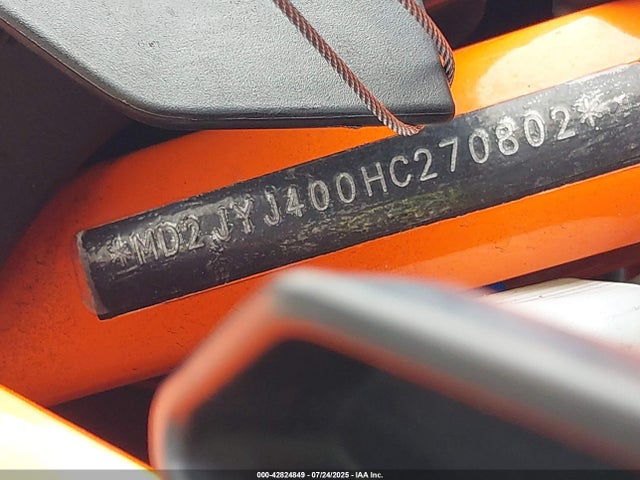 KTM 390 Duke 2017 MD2JYJ400HC270802 Image 10