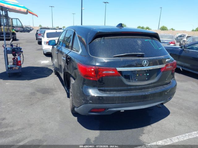 2015 ACURA MDX 5FRYD3H45FB005820 Photo 2