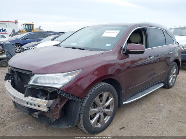 2016 ACURA MDX 5FRYD4H9XGB006058 Photo 1