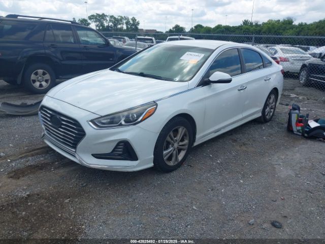 2018 HYUNDAI SONATA 5NPE34AF3JH597107 Photo 1