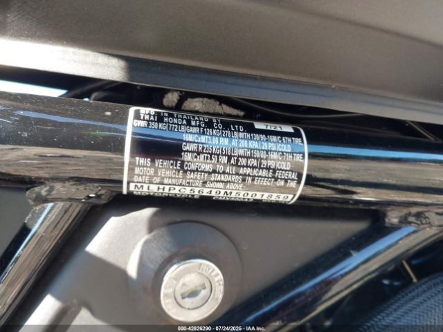 2021 HONDA CMX500 MLHPC5649M5001859 Photo 9