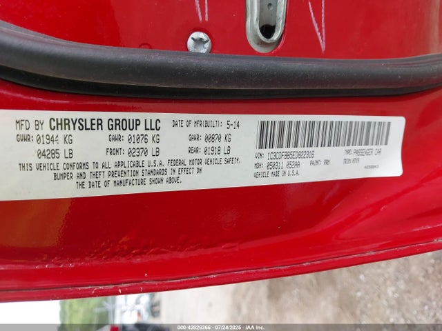 Dodge Dart 2014 1C3CDFBB5ED822316 Image 9