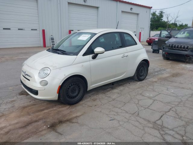 2012 FIAT 500 3C3CFFAR2CT211725 Photo 1