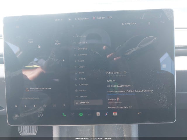 Tesla MODEL 3 2025 5YJ3E1EA5SF982988 Image 16