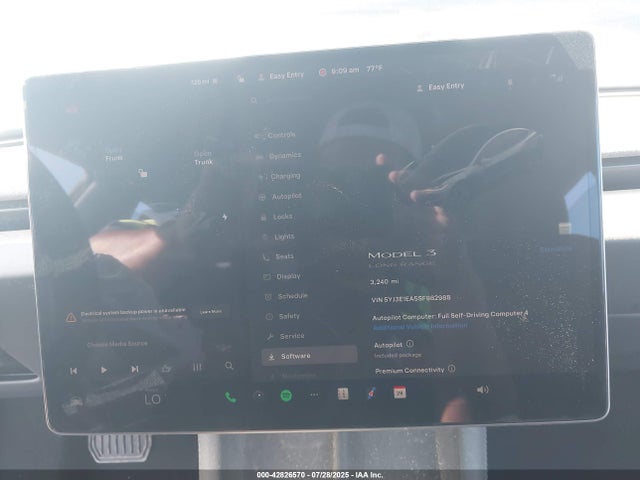 Tesla MODEL 3 2025 5YJ3E1EA5SF982988 Image 17
