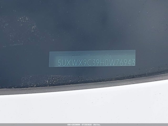 5UXWX9C39H0W76943 BMW X3 Xdrive28i