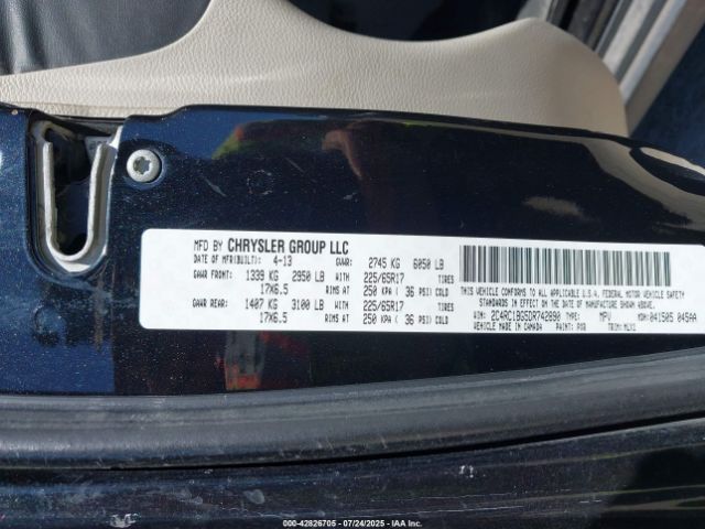 2013 CHRYSLER TOWN & COUNTRY 2C4RC1BG5DR742890 Photo 8