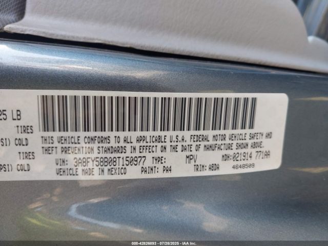 2008 CHRYSLER PT CRUISER 3A8FY58B08T150977 Photo 8