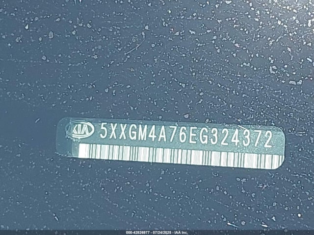 5XXGM4A76EG324372 KIA dohc gdi theta ii