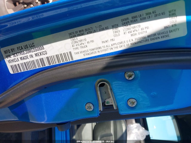 RAM 2021 2021 3C6TR5EJ0MG550888 Image 9