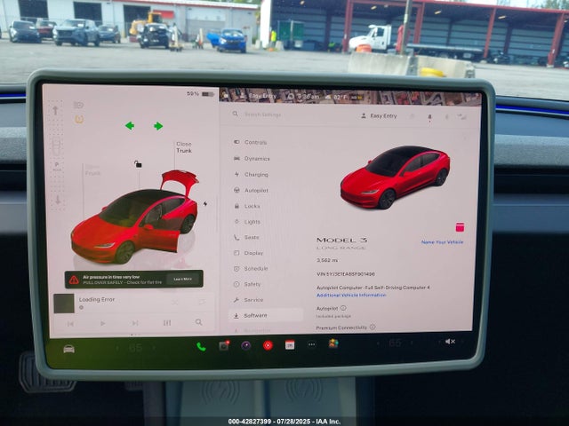 2025 TESLA MODEL 3 5YJ3E1EA8SF901496 Photo 6