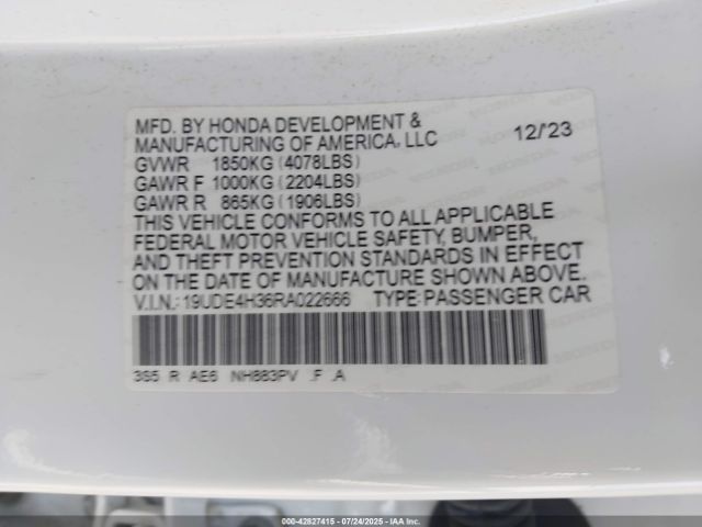 2024 ACURA INTEGRA 19UDE4H36RA022666 Photo 8