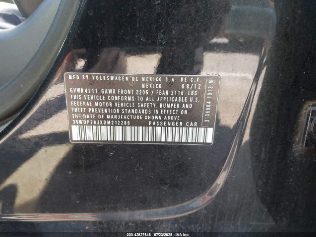 2013 VOLKSWAGEN JETTA 3VWDP7AJXDM212286 Photo 8