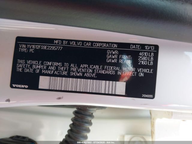 2014 VOLVO S60 YV1612FS9E2295777 Photo 8