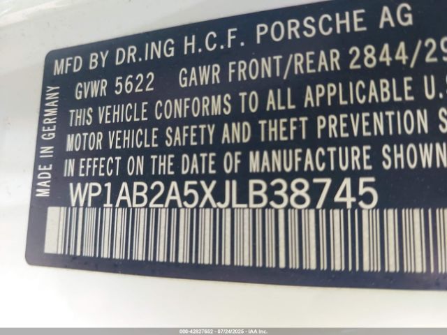 2018 PORSCHE MACAN WP1AB2A5XJLB38745 Photo 8