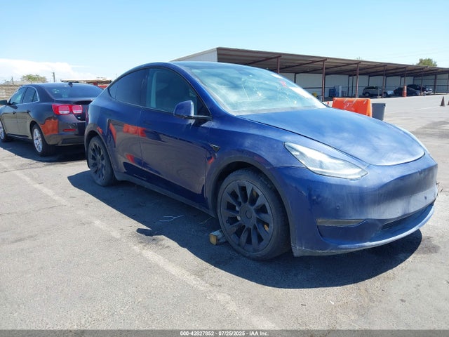 2021 TESLA MODEL Y 5YJYGDEEXMF067965 Photo 0