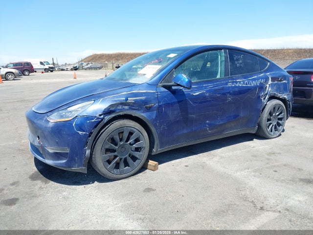 2021 TESLA MODEL Y 5YJYGDEEXMF067965 Photo 1