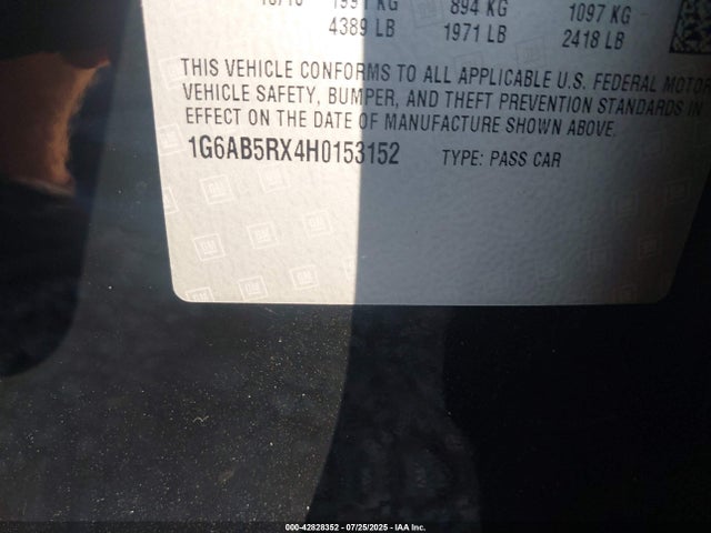 2017 CADILLAC ATS 1G6AB5RX4H0153152 Photo 8
