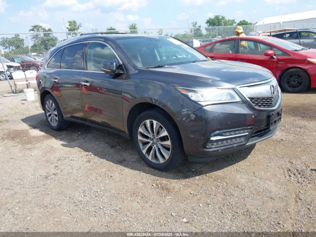 2015 ACURA MDX 5FRYD4H41FB012060 Photo 0