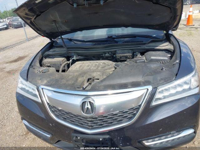 2015 ACURA MDX 5FRYD4H41FB012060 Photo 9